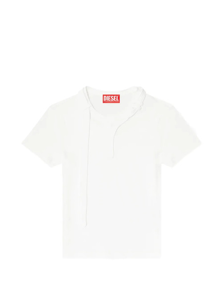  Diesel T-iaras Neck-strap Top - White 