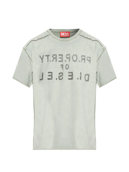 Diesel T-ily Crew Neck T-shirt - Grey 