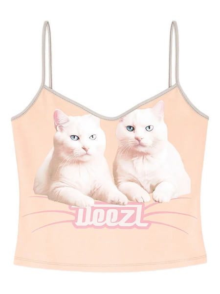  Diesel T-top-r2 Tank Top - Pink 