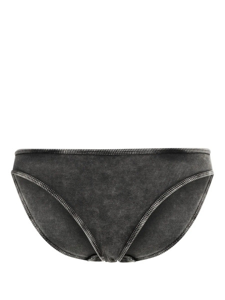  Diesel Ufpn Ribbed Briefs - Grey 