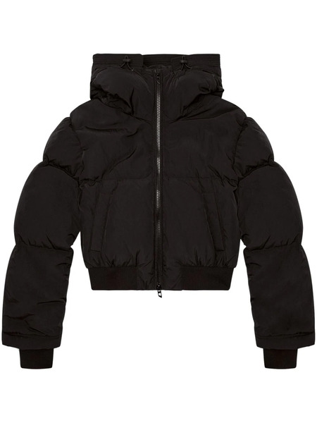  Diesel W-peyt Puffer Jacket - Black 