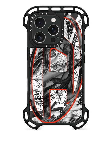  Diesel X Casetify Moulded Iphone 16 Pro Case - Black 