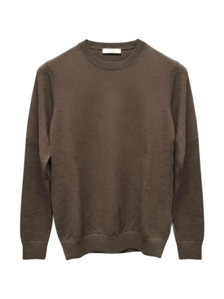  Diktat Crew-neck Sweatshirt - Brown 