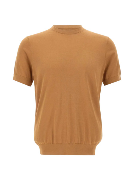  Diktat Short-sleeve Crew-neck Sweater - Neutrals 