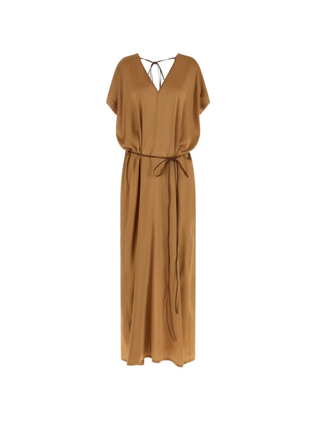  Di.la3 Pari' Ricky V-neck Dress - Brown 