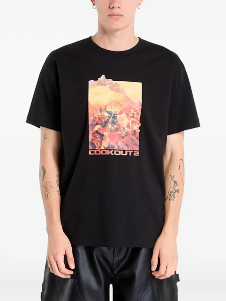  Dime Cook Out 2 Graphic-print T-shirt - Black 