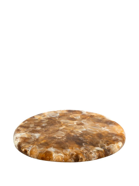  Dinosaur Designs Round-shape Cheese Platter - Brown 