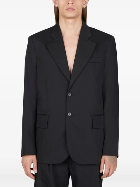  Diomene Single Breasted Blazer - Black 