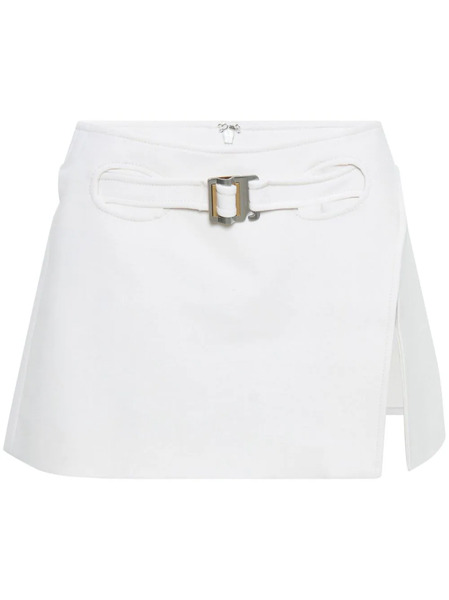  Dion Lee Interloop Mini Skirt - White 