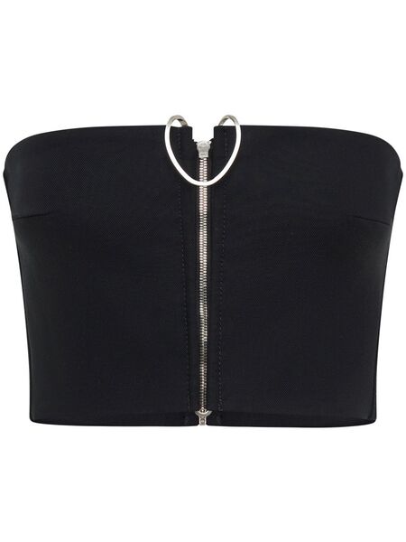  Dion Lee Mobius Bandeau Top - Black 