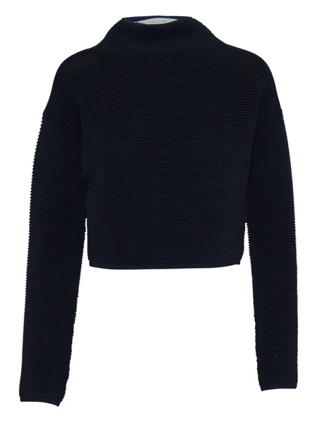  Dion Lee Ribbed Mock-neck Sweater - Blue 