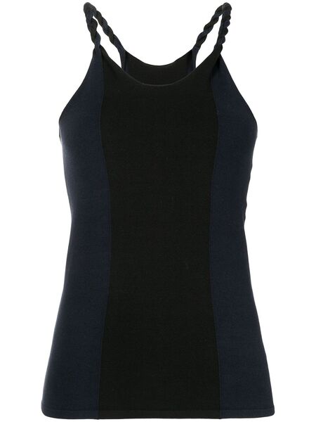  Dion Lee Rope-detail Tank Top - Blue 