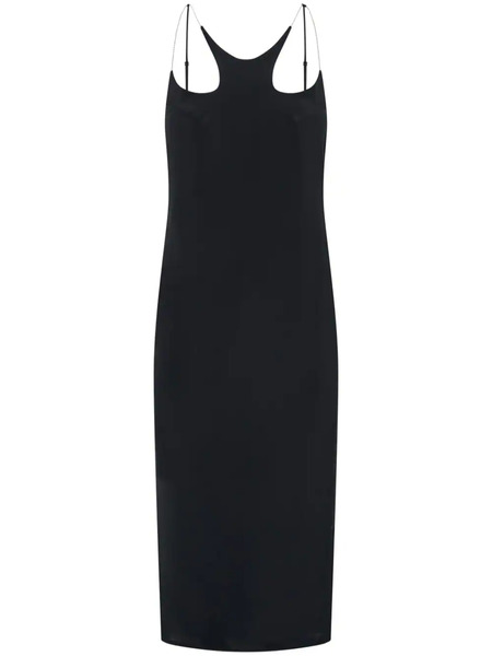  Dion Lee Scoop-back Midi-dress - Black 
