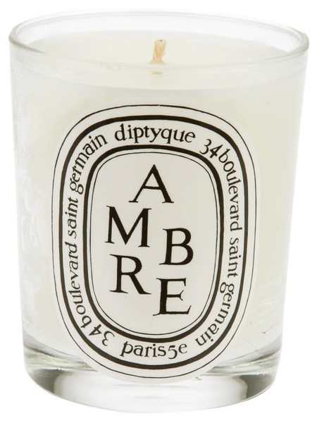  Diptyque Ambre Candle - White 