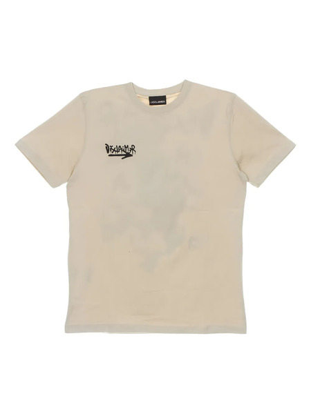  Disclaimer Graphic-print T-shirt - Neutrals 