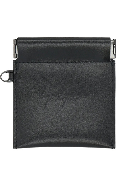  Discord Yohji Yamamoto Leather Coin Purse - Black 