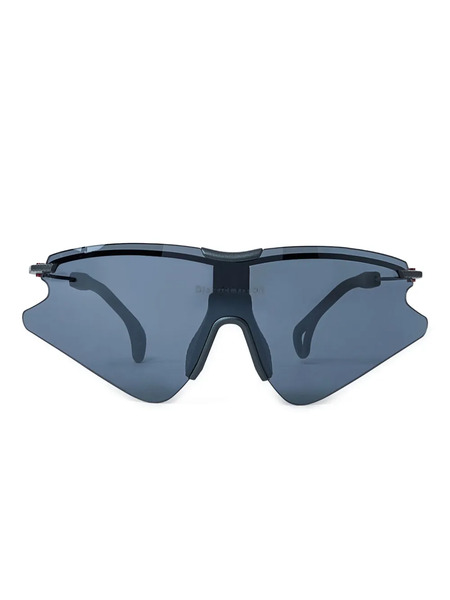  District Vision Biker-frame Sunglasses - Grey 