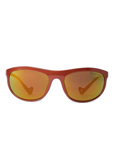  District Vision Rectangle-frame Sunglasses - Red 