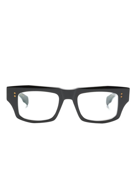 Dita Eyewear Cosmohacker Rectangle-frame Glasses - Black 