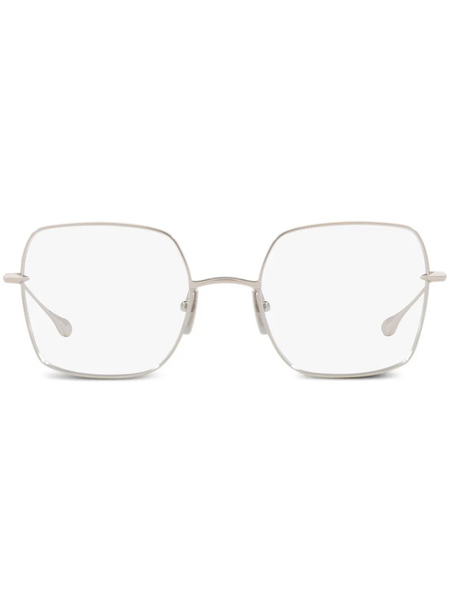  Dita Eyewear Square-frame Glasses - Silver 
