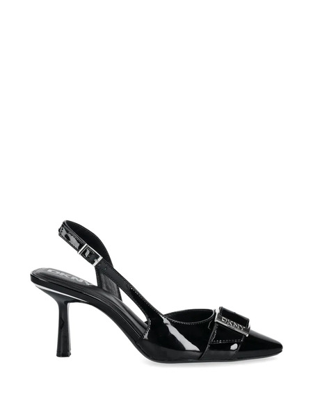  Dkny Buckle Slingback Pumps - Black 