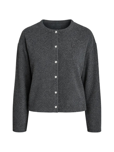  Dkny Buttoned Cardigan - Grey 