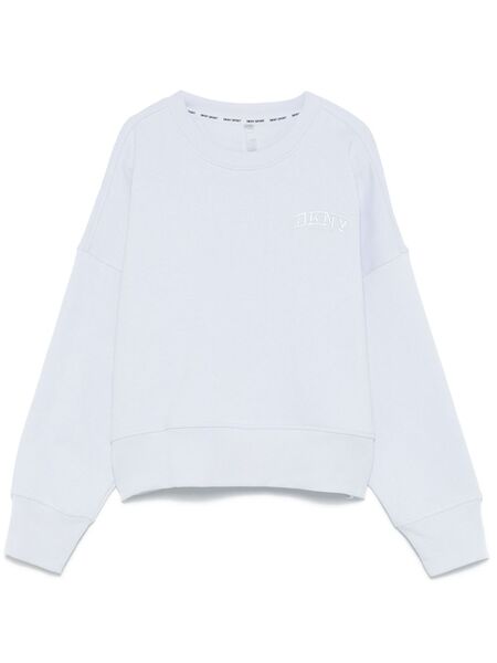  Dkny Embroidered Sweatshirt - Blue 