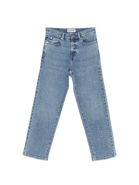 Dkny High-rise Embellished Jeans - Blue 