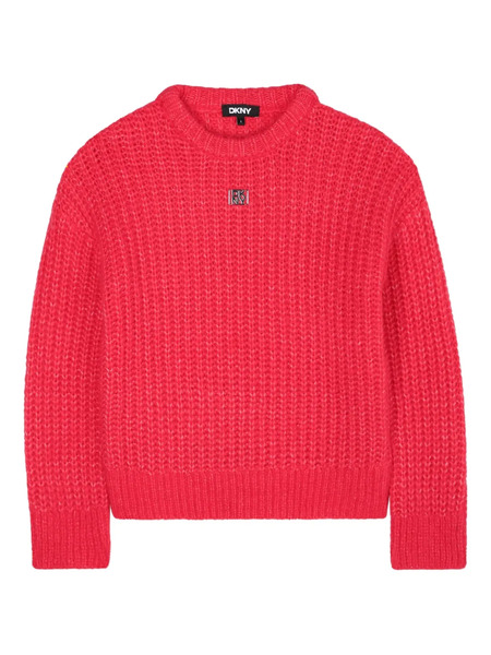  Dkny Kids Chunky-knit Sweater - Pink 