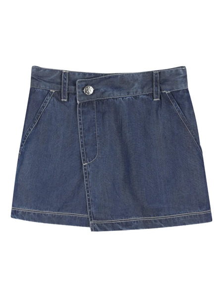  Dkny Kids Contrast-stitch Shorts - Blue 