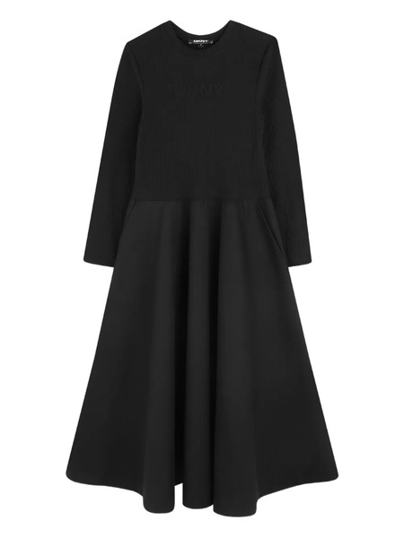  Dkny Kids Flared Dress - Black 