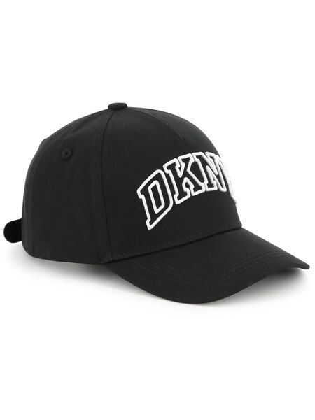  Dkny Kids Logo-embroidered Baseball Cap - Black 