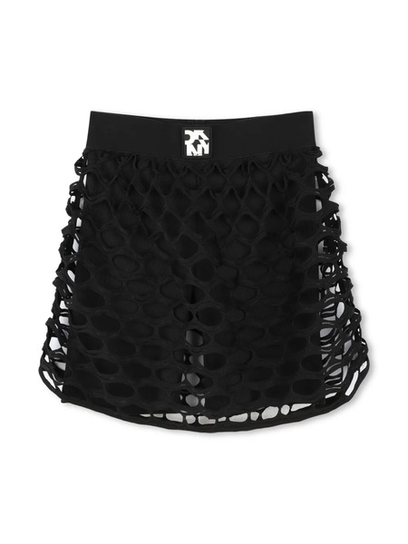  Dkny Kids Logo-print Sikrt-shorts - Black 