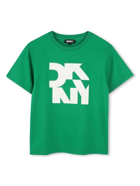  Dkny Kids Logo-print T-shirt - Green 