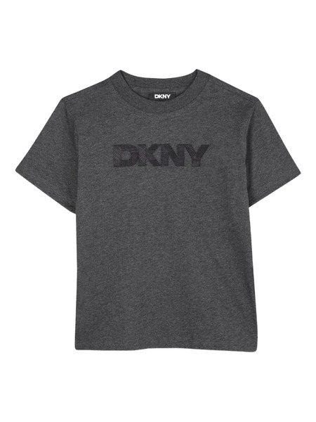  Dkny Kids Logo-print T-shirt - Grey 