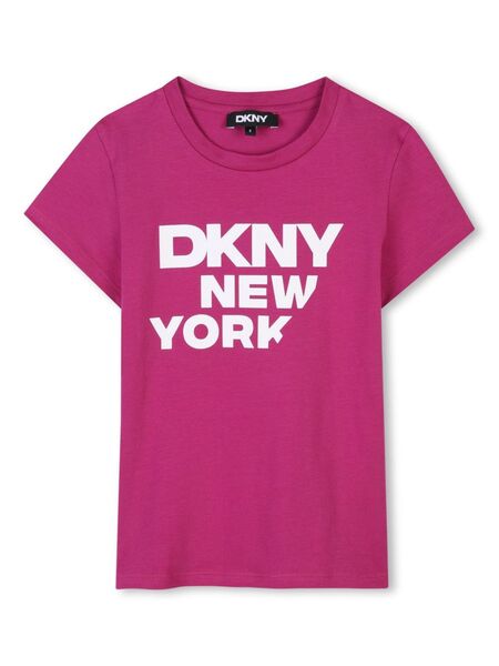  Dkny Kids Logo-print T-shirt - Pink 