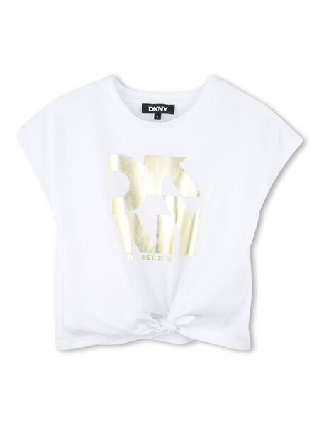  Dkny Kids Logo-print T-shirt - White 