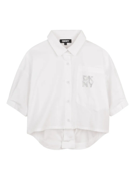  Dkny Kids Logo Shirt - White 