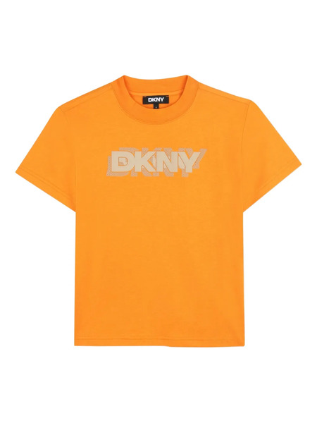  Dkny Kids Logo T-shirt - Orange 