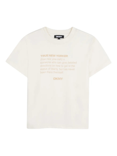  Dkny Kids Short-sleeves T-shirt - Neutrals 