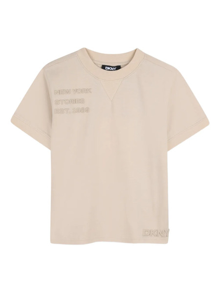  Dkny Kids Short-sleeves T-shirt - Neutrals 