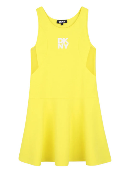  Dkny Kids Side -nserts Dress - Yellow 