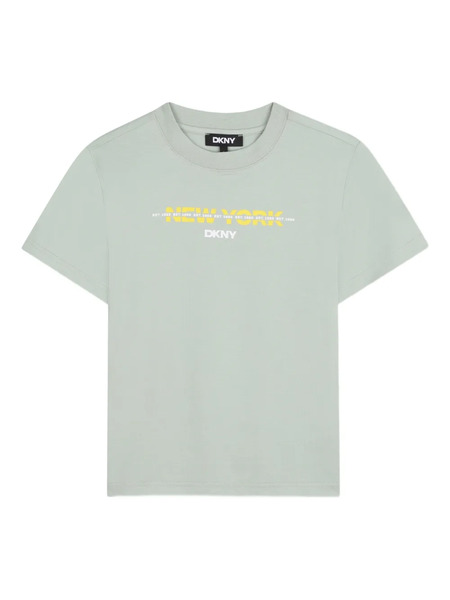  Dkny Kids Text-print T-shirt - Green 