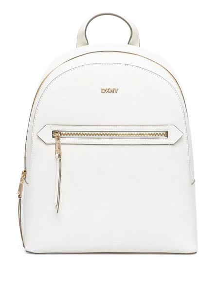  Dkny Leather Backpack - Neutrals 