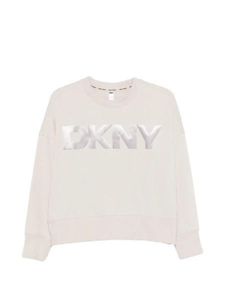  Dkny Logo-detail Sweatshirt - Neutrals 