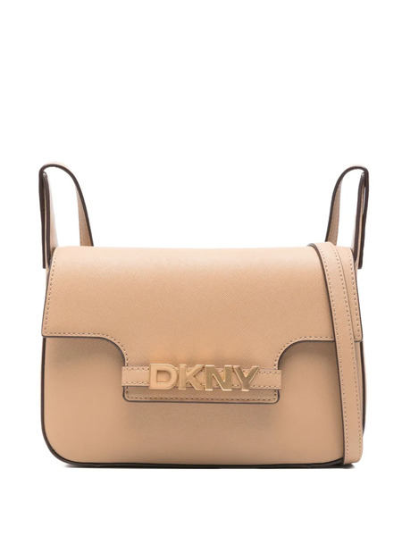  Dkny Logo-plaque Shoulder Bag - Neutrals 