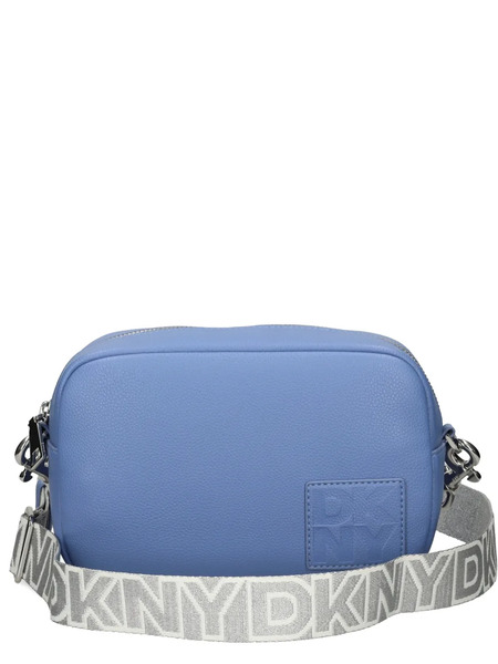  Dkny Logo-strap Cross Body Bag - Blue 