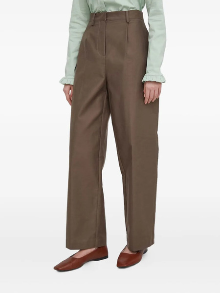  Dkny Pleated Trousers - Brown 
