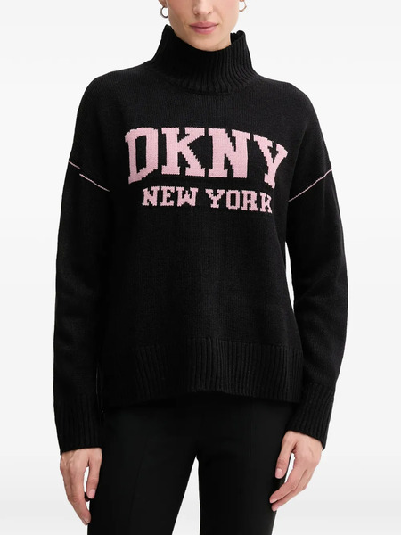  Dkny Roll-neck Sweater - Black 
