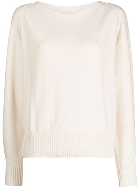  Dkny Round-neck Long-sleeve Jumper - Neutrals 